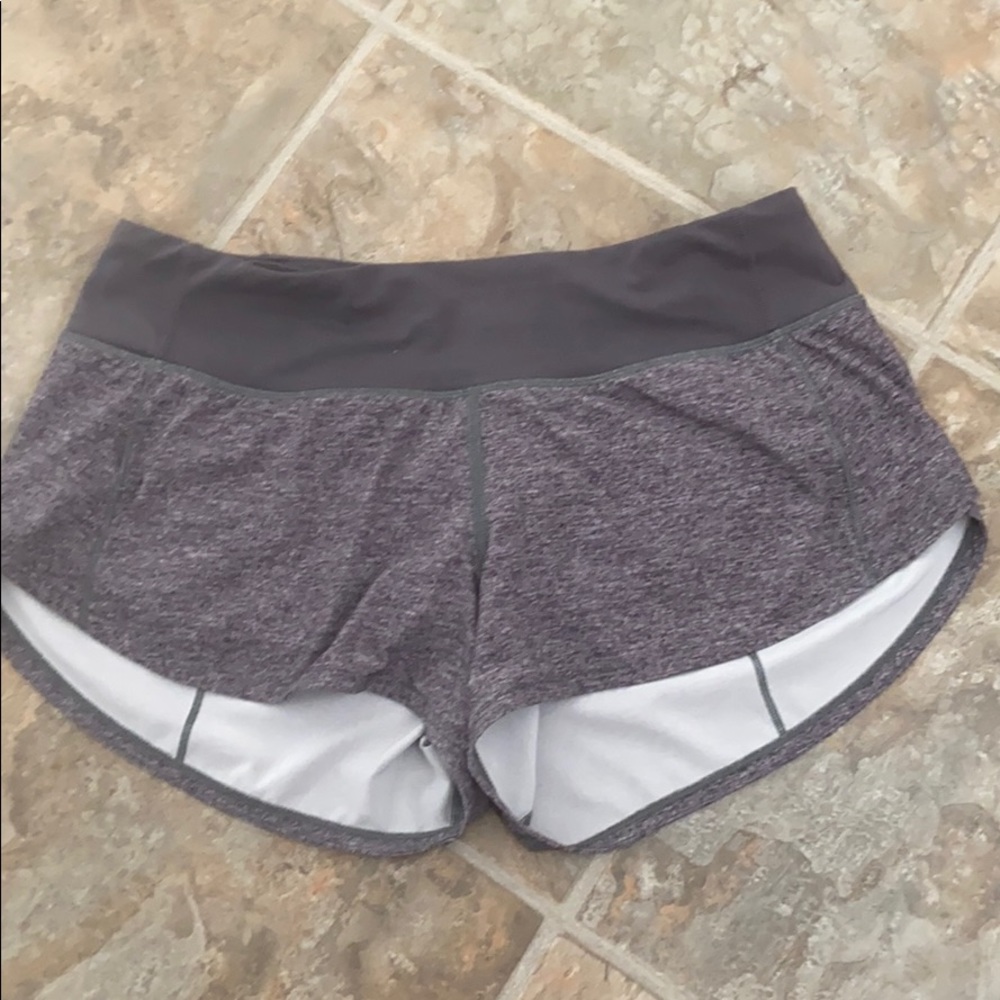 Size 4 lulu running shorts